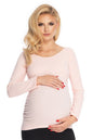   Bluzka Model 1708 Powder Pink - PeeKaBoo 