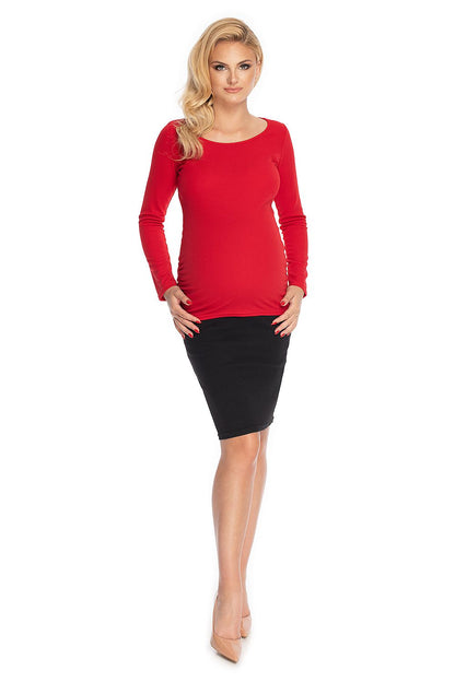   Bluzka Model 1708 Red - PeeKaBoo 