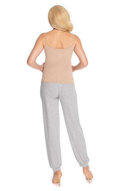   Spodnie Ciążowe Model 0176 Grey - PeeKaBoo 