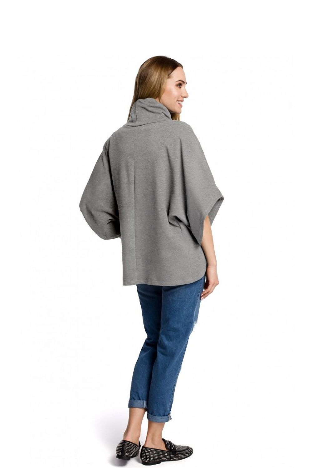  Bluzka Model MOE372 Grey - Moe 