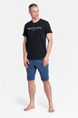   Piżama Męska Model Zed 38366-55X Blue/Grey - Henderson 