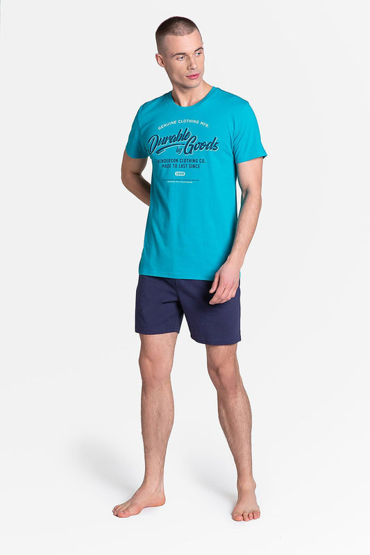   Piżama Męska Model Laze 38868-69X Blue/Navy - Henderson 