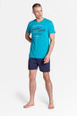  Piżama Męska Model Laze 38868-69X Blue/Navy - Henderson 