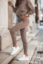  Spodnie Komplet Model Bibi D8 Mocca - IVON 