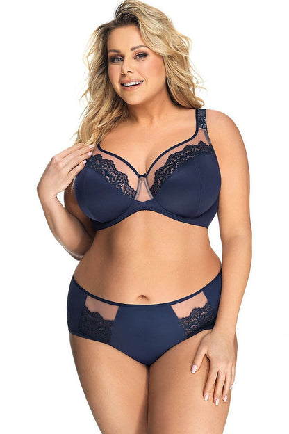  Biustonosz Soft Model Luisse K441 Navy - Gorsenia Lingerie 