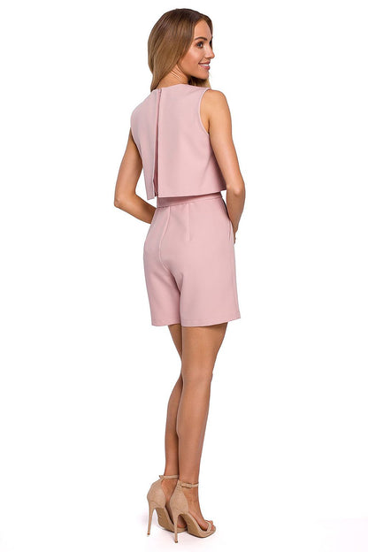   Kombinezon Damski Model MOE574 Powder Pink - Moe 