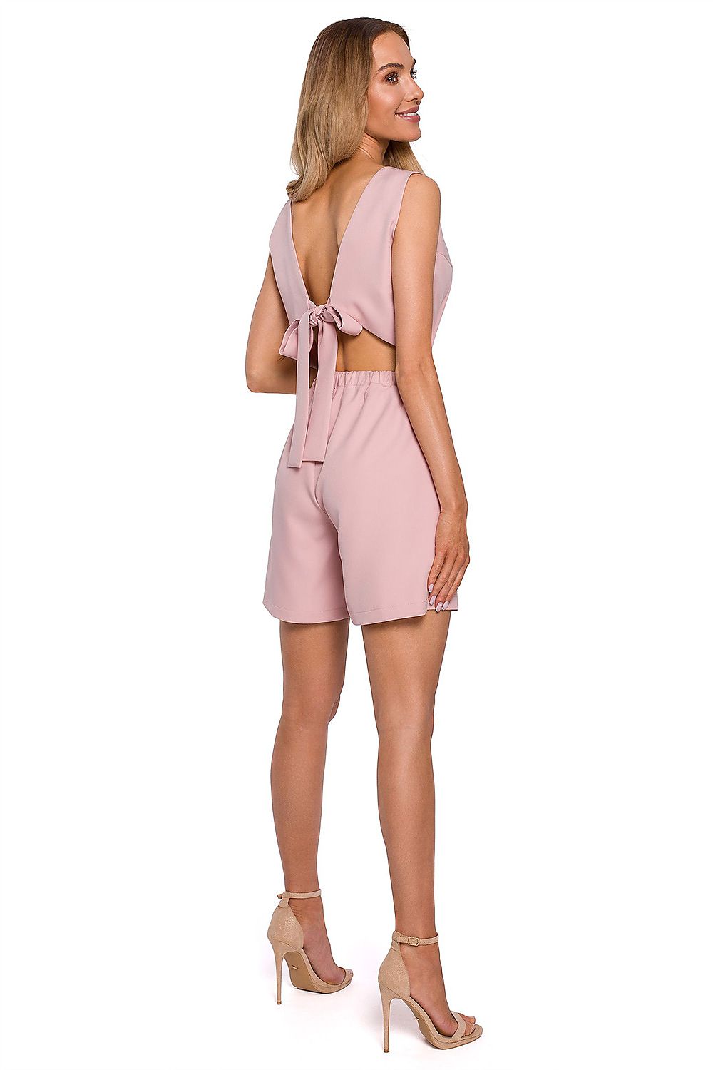   Kombinezon Damski Model MOE573 Powder Pink - Moe 