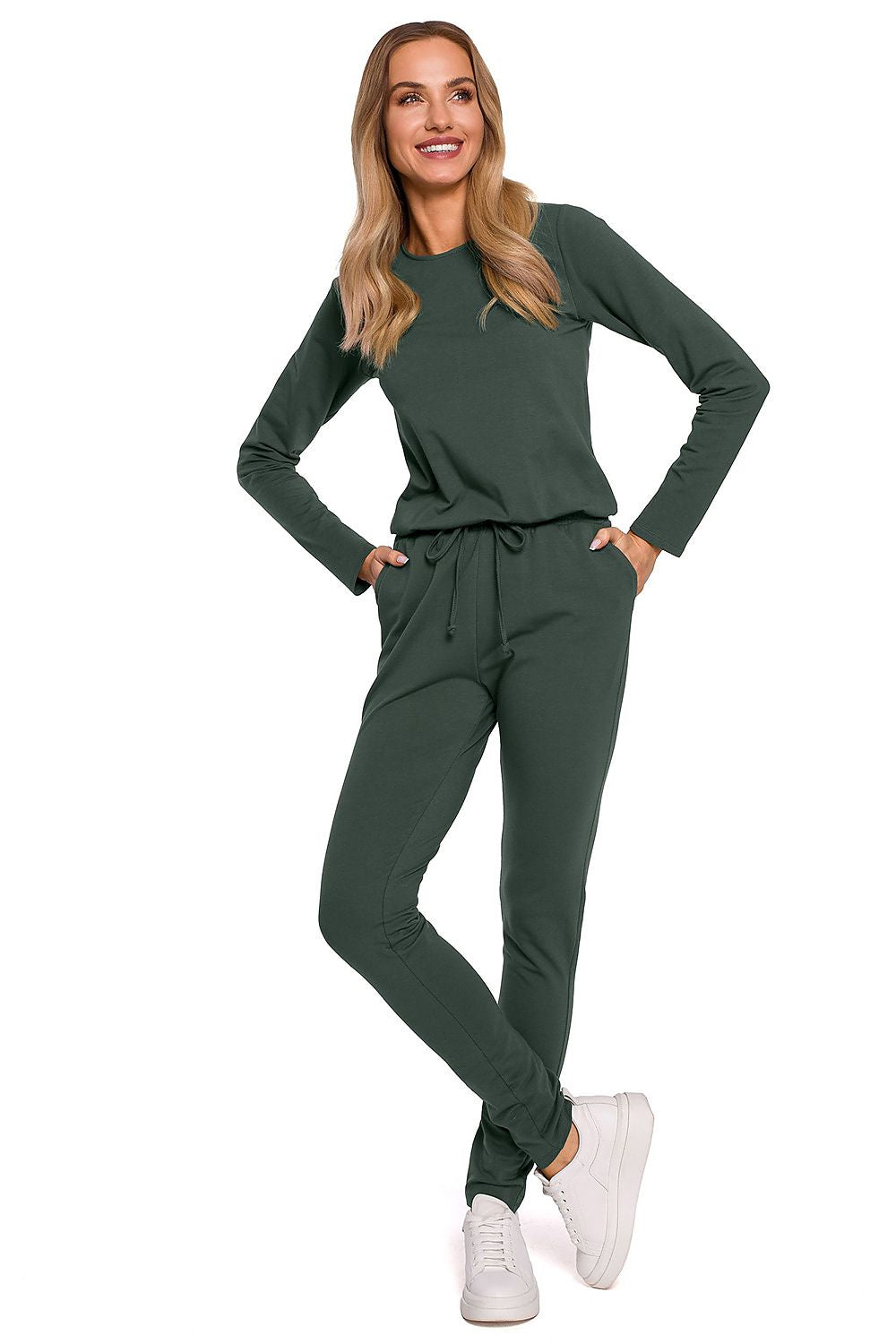   Kombinezon Damski Model MOE583 Militare Green - Moe 