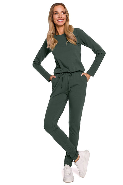   Kombinezon Damski Model MOE583 Militare Green - Moe 