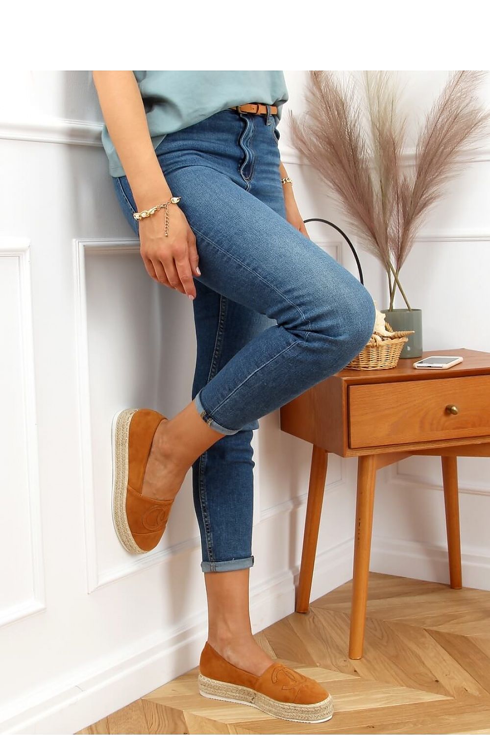   ESPADRYLE CHANELKI CAMEL T379P CAMEL - Inello 
