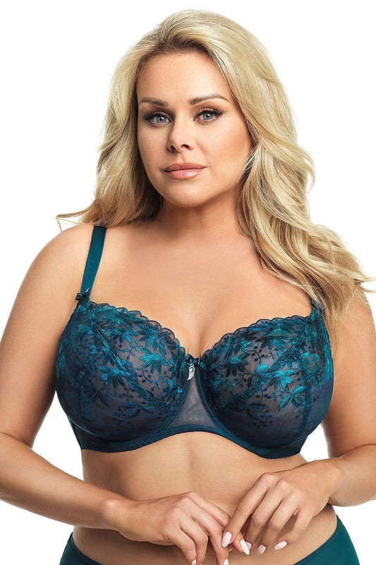  Biustonosz Soft Model Rimini K633 Green - Gorsenia Lingerie 