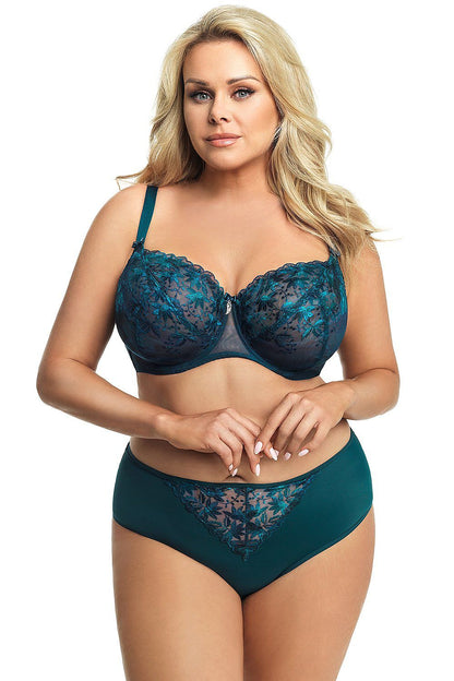  Biustonosz Soft Model Rimini K633 Green - Gorsenia Lingerie 