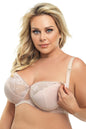   Biustonosz do karmienia Model Amy MK15 Beige - Gorsenia Lingerie 