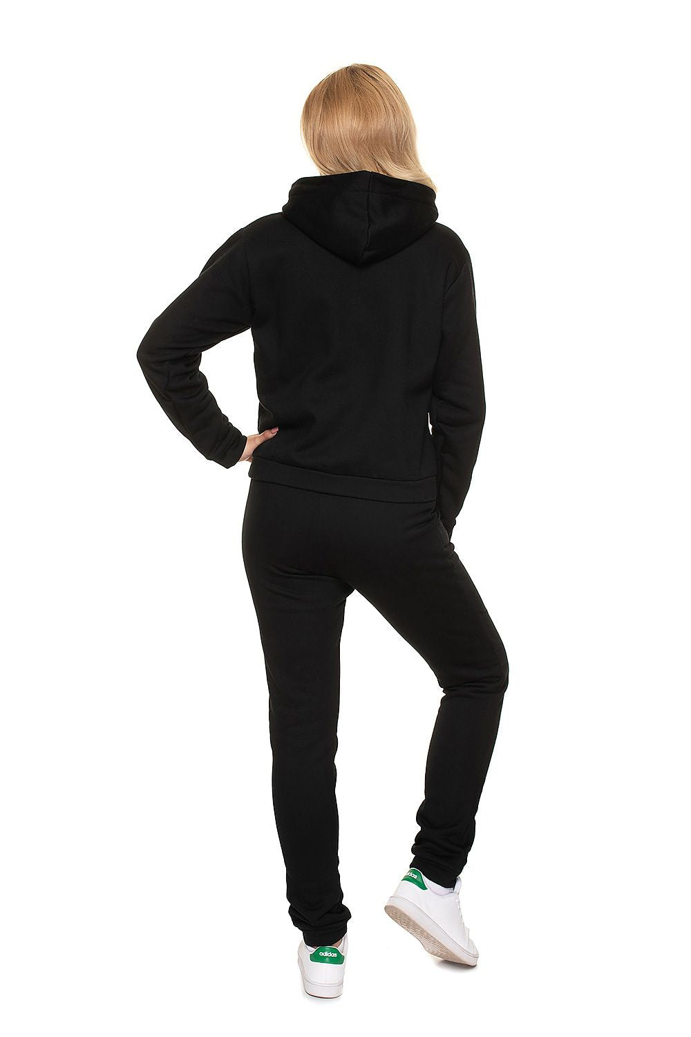  Spodnie Dres Damski Model 0196 Black - PeeKaBoo 