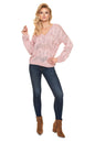   Sweter Damski Model 30076 Dirty Pink - PeeKaBoo 