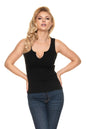   Bluzka Model 1718 Black - PeeKaBoo 
