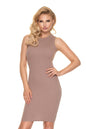  Sukienka Model 1703 Cappuccino - PeeKaBoo 
