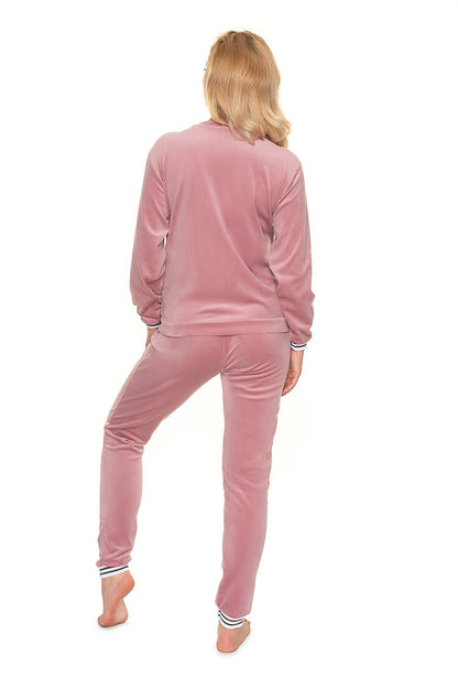  Spodnie Dres Model 0200 Pink - PeeKaBoo 