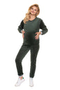  Spodnie Dres Model 0200 Khaki - PeeKaBoo 