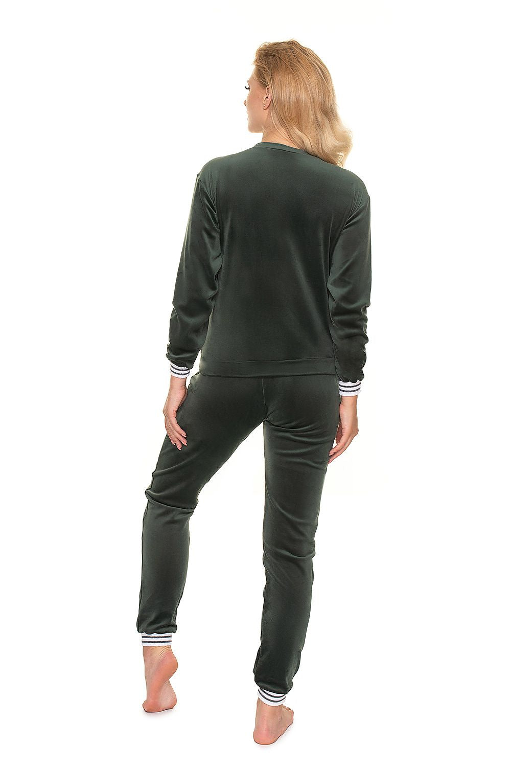  Spodnie Dres Model 0200 Khaki - PeeKaBoo 