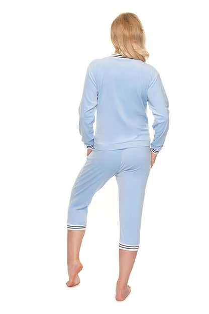  Spodnie Dres Model 0202 Błękit - PeeKaBoo 