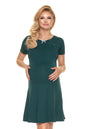  Koszulka nocna Koszula Nocna Ciążowa Model 0198 Green - PeeKaBoo 