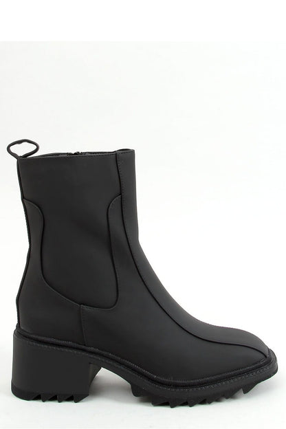   Botki damskie czarne QT33P BLACK - Inello 