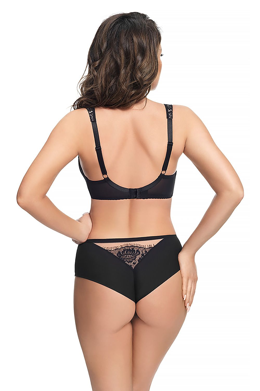  Figi Brazyliany Model Alicante  K649 Black - Gorsenia Lingerie 