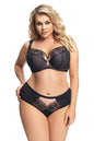  Biustonosz Soft Biustonosz Semi-Soft Model Alicante K647 Black - Gorsenia Lingerie 