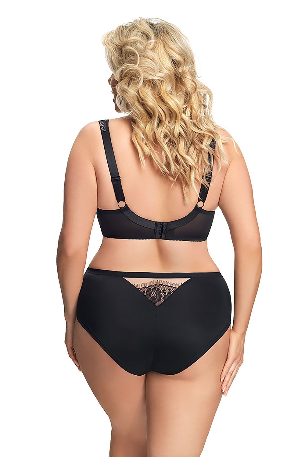  Biustonosz Soft Biustonosz Semi-Soft Model Alicante K647 Black - Gorsenia Lingerie 