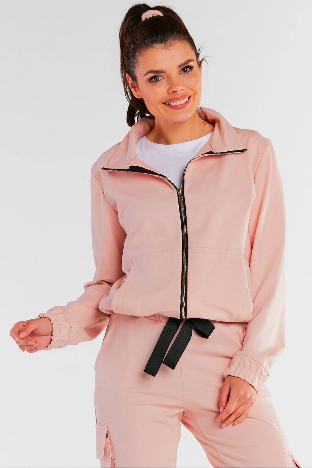   Bluza Damska Model M246 Powder Pink - Infinite You 