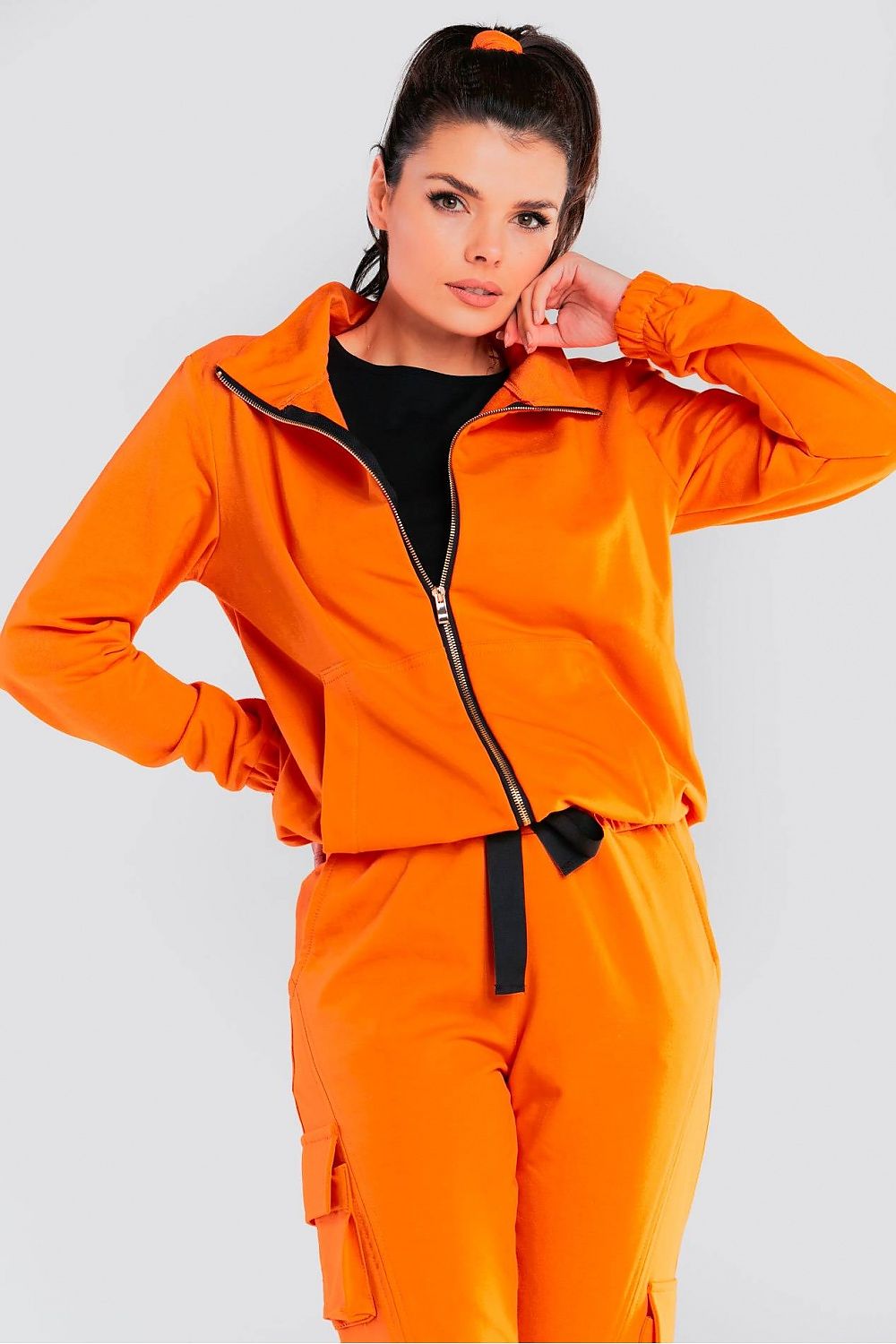   Bluza Damska Model M246 Orange - Infinite You 