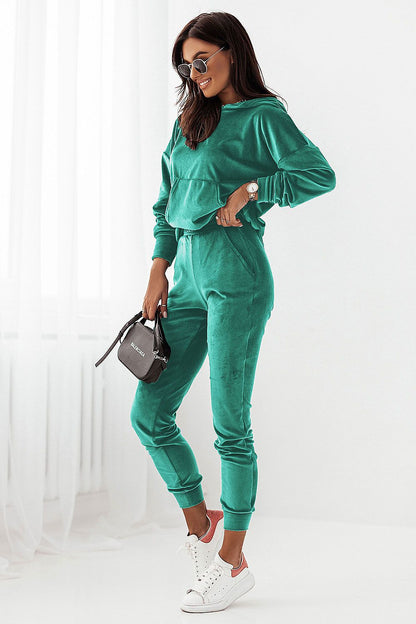  Spodnie Komplet Model Louis D20 Green - IVON 