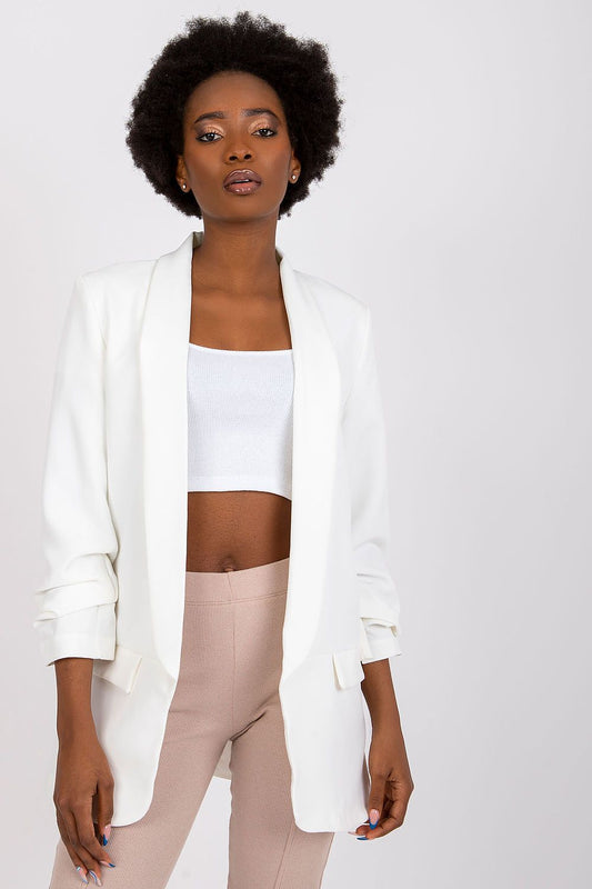   Marynarka Model DHJ-MA-7684.15P White - Italy Moda 
