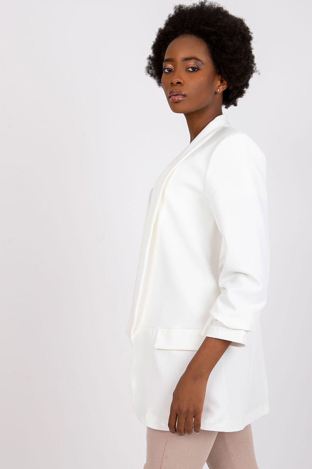   Marynarka Model DHJ-MA-7684.15P White - Italy Moda 