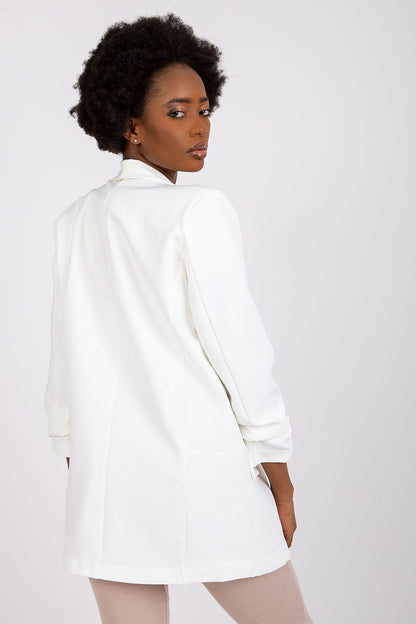   Marynarka Model DHJ-MA-7684.15P White - Italy Moda 