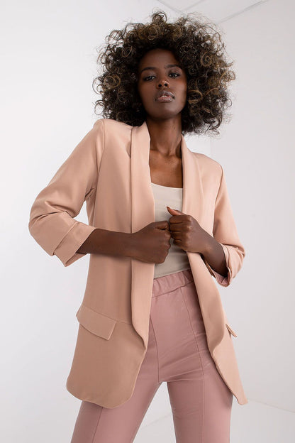   Żakiet Model DHJ-MA-7684.15P Dark Pink - Italy Moda 
