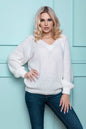   Sweter Damski Model 30083 Ecru - PeeKaBoo 