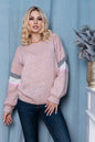   Sweter Damski Model 30079 Dark Pink - PeeKaBoo 