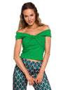   Bluzka Model MOE680 Green - Moe 