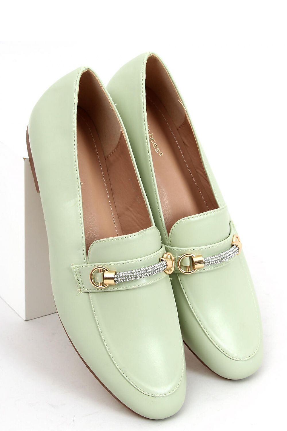   Mokasyny damskie GESSA GREEN - Inello 
