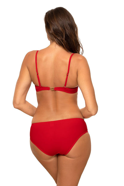  Kostium dwuczęściowy Kostium kąpielowy Model Amiri M-721 Red Ferrari - Marko 