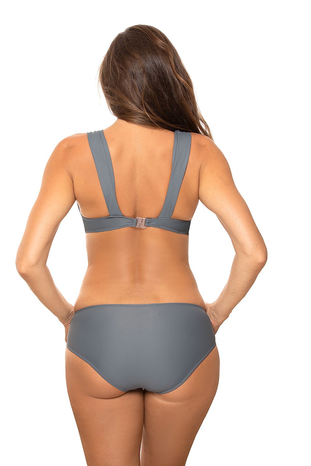  Kostium dwuczęściowy Kostium kąpielowy Model Amina M-658 Grey - Marko 