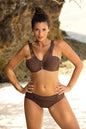  Kostium dwuczęściowy Kostium kąpielowy Model Amina M-658 Brown - Marko 