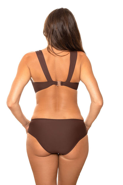  Kostium dwuczęściowy Kostium kąpielowy Model Amina M-658 Brown - Marko 