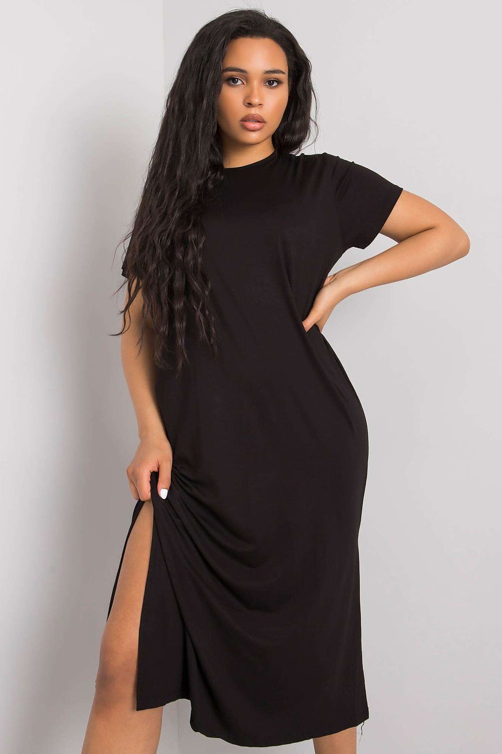   Sukienka Model RV-SK-6637.13X Black - BFG 