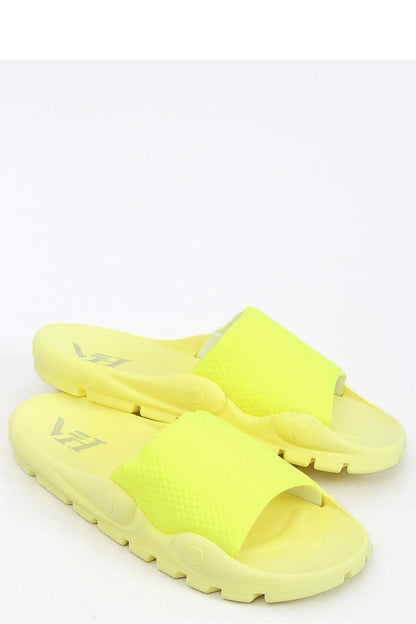  Sandał Klapki damskie WIND YELLOW - Inello 