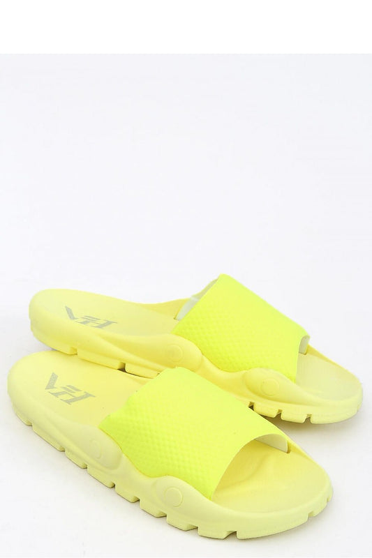  Sandał Klapki damskie WIND YELLOW - Inello 