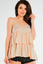   Bluzka Model A432 Beige - awama 