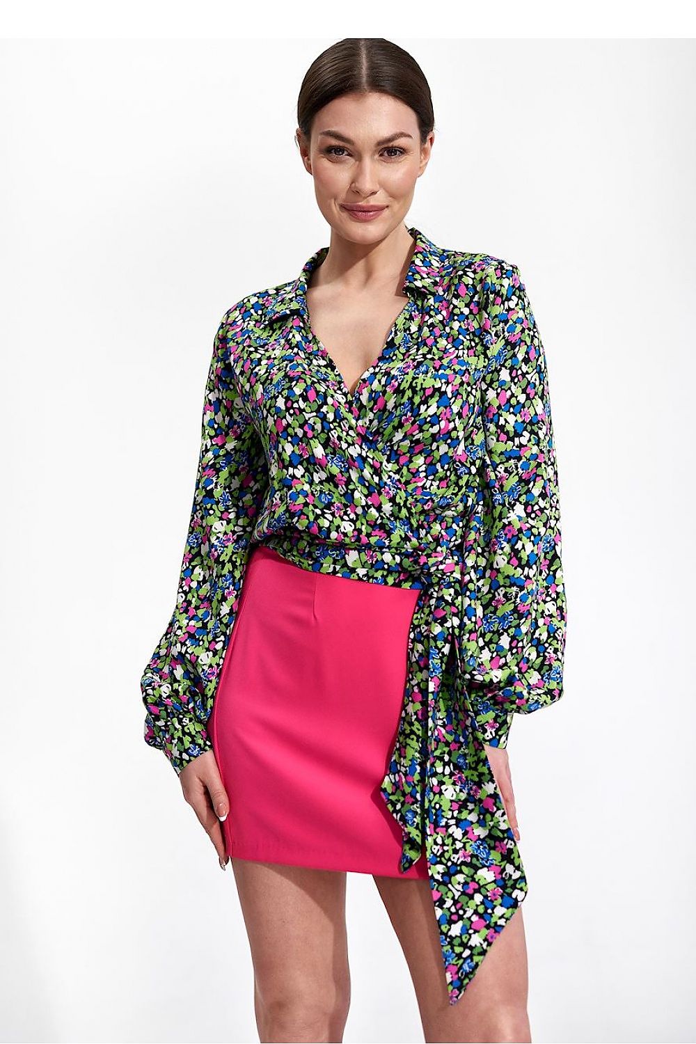  Spódnica Model M866 Pink - Figl 